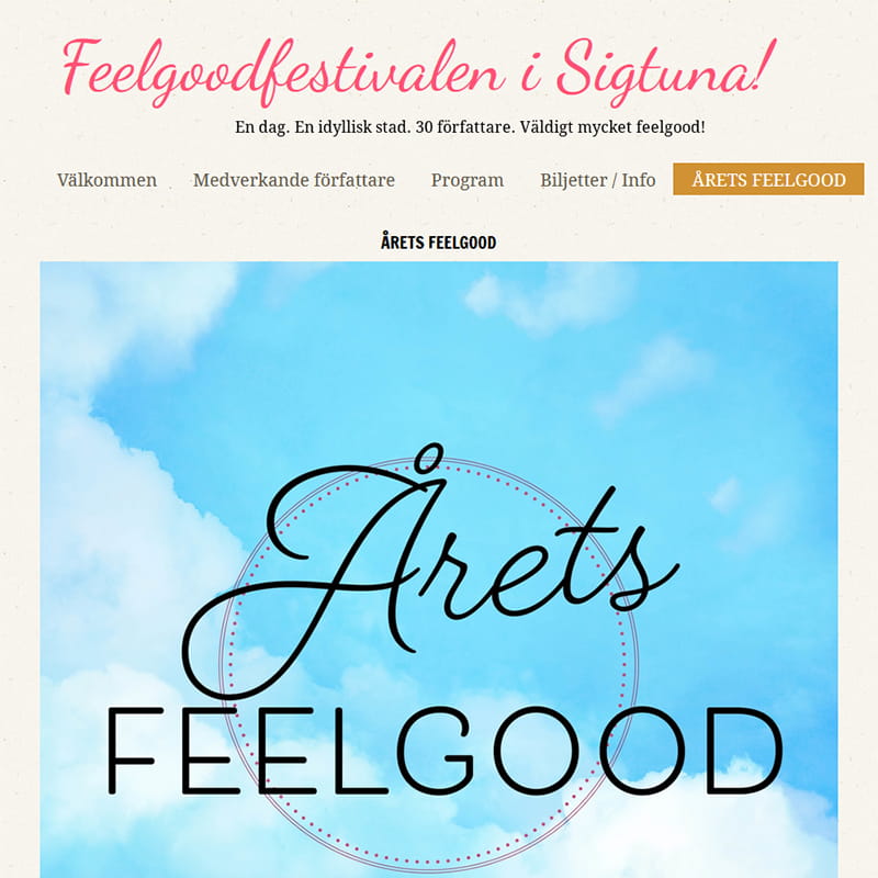 Feelgoodfestivalen i Sigtuna